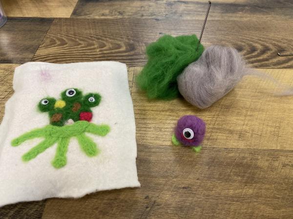 Image for event: Needle Felting Creatures (Ages 13&ndash;18)
